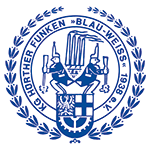 KG Hürther Funken Blau-Weiss e.V. Logo